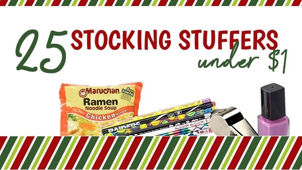 25 Cheap Stocking Stuffers - under $1 ⋆ Stocking Stuffers for Everyone